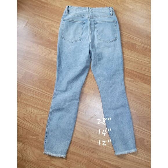 Good American Curve Crop Skinny Jeans 27 - Picture 3 of 9
